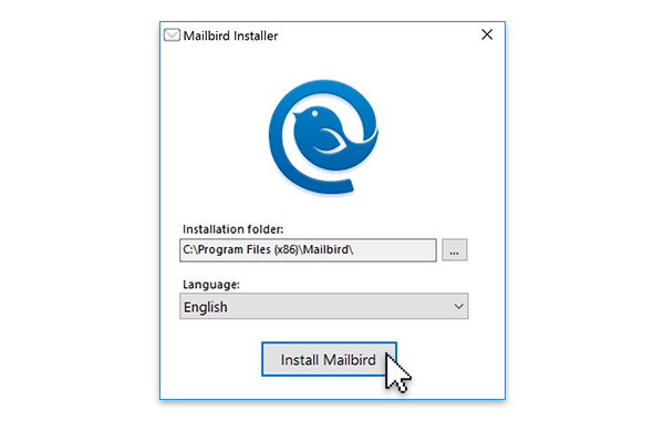 mailbird installer does nothing windows 10